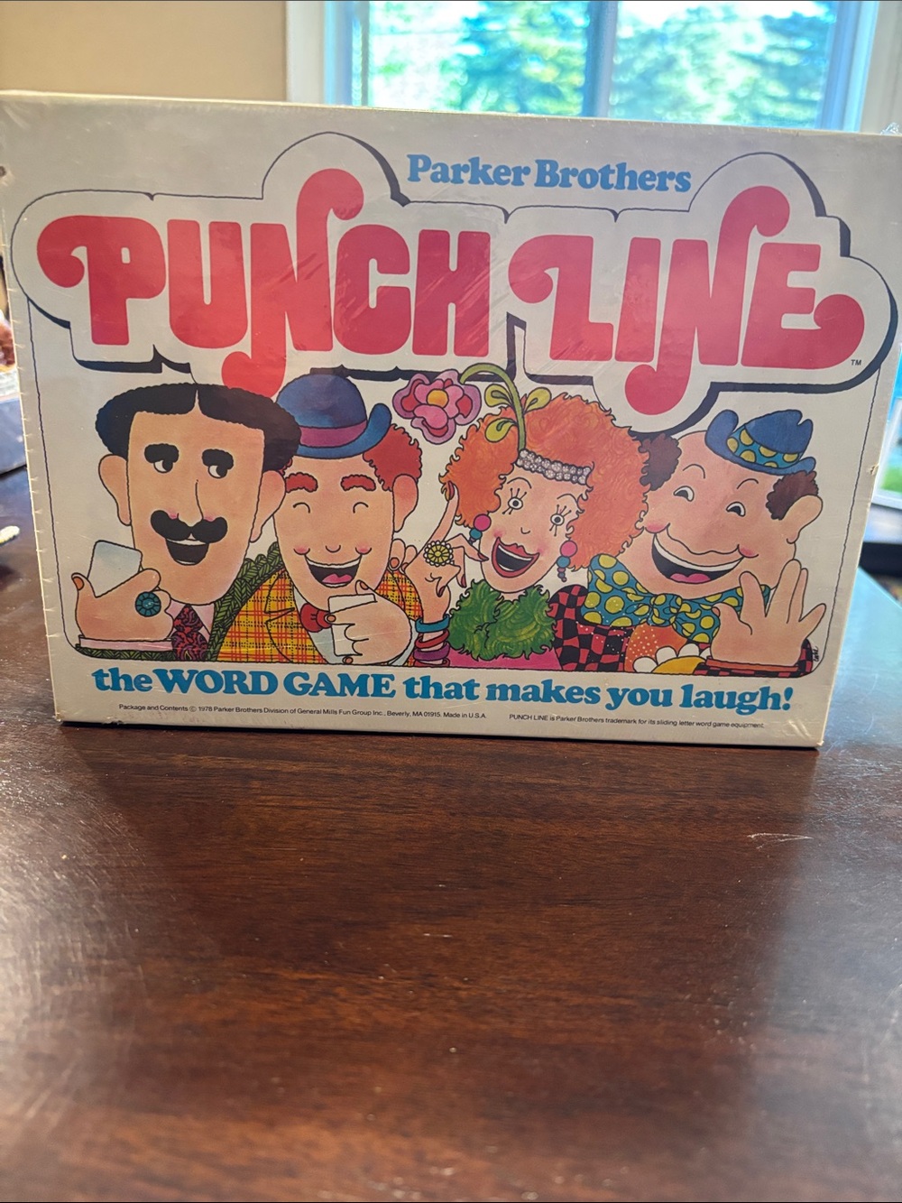 PUNCH LINE  Parker Brothers Game Still in Shrink Wrap VINTAGE 1978